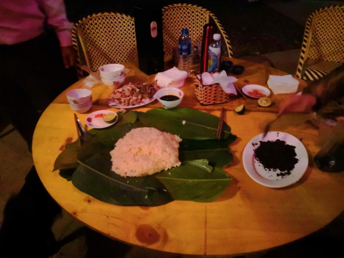 Nhà Trà Long Cổ Trấn - Homestay&Tea Ceremony Loung Co Extérieur photo