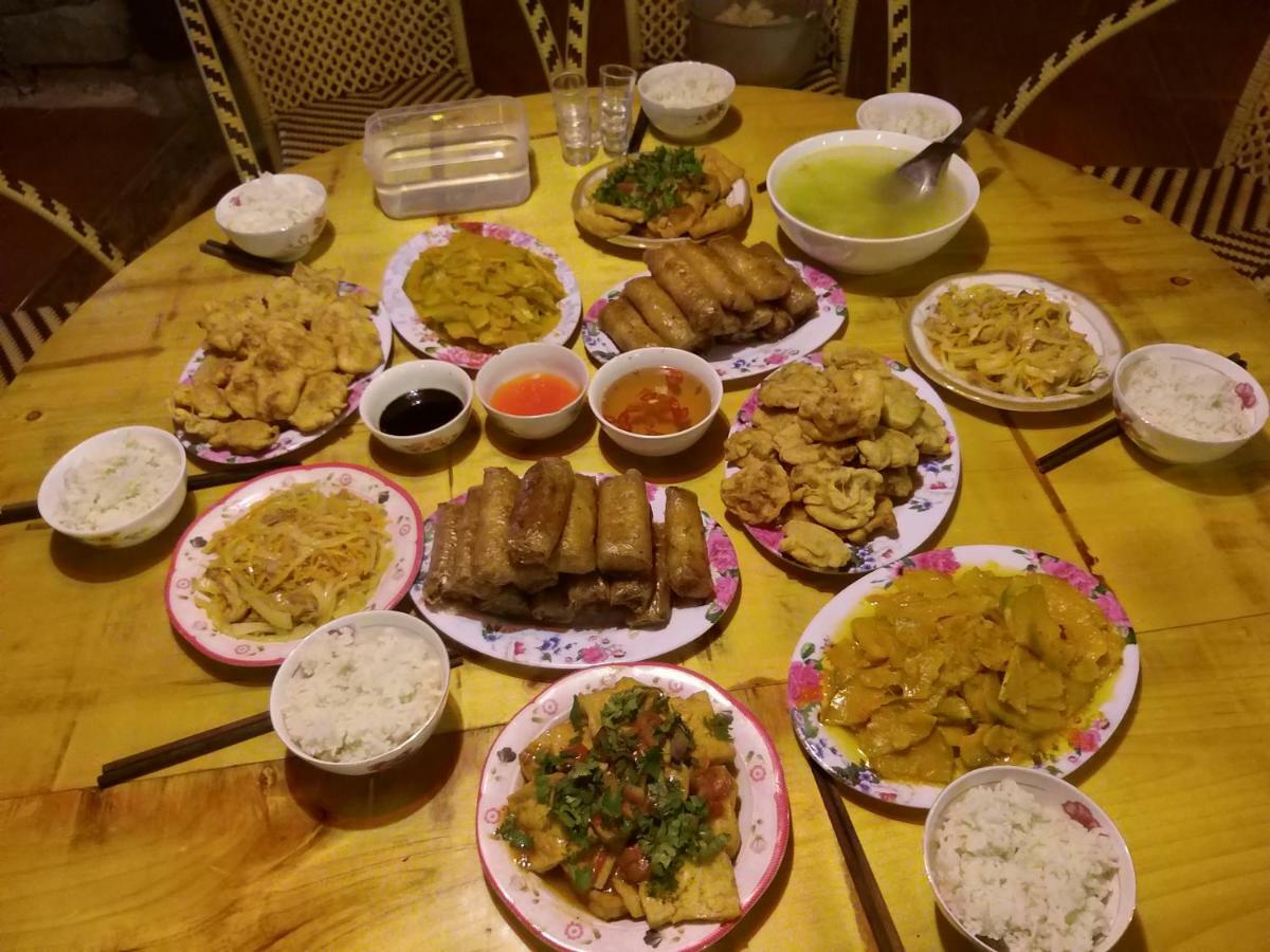 Nhà Trà Long Cổ Trấn - Homestay&Tea Ceremony Loung Co Extérieur photo